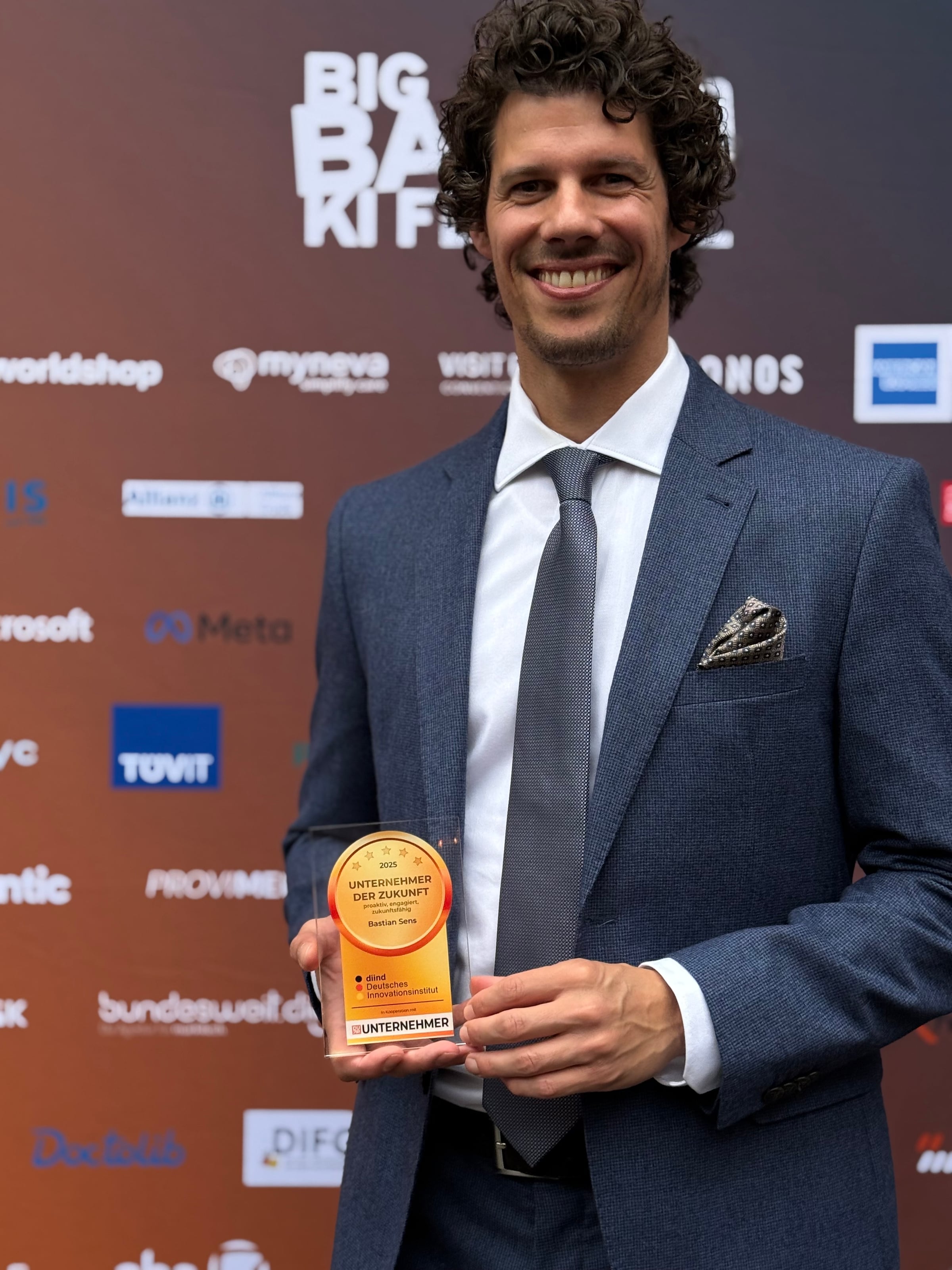 Bastian Sens - Unternehmer der Zukunft Award